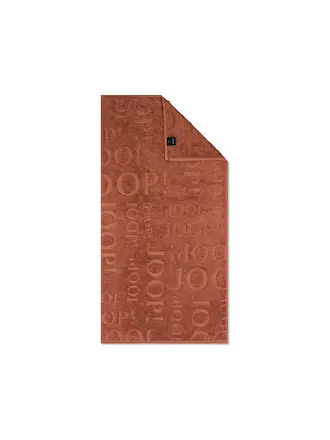 JOOP | Handtuch 50x100cm STUDIO REPEAT Graphit | kupfer